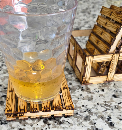 Fancy Pallet Coasters