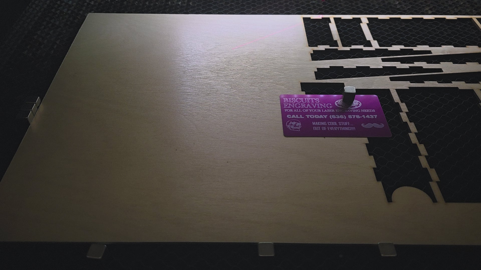 Load video: This is a hyperlapse video of our table top mini corn hole set!